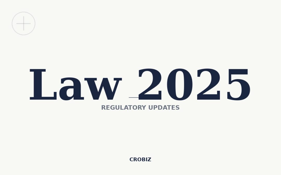 Changes in Croatian Law in 2025 – What Entrepreneurs Need to Know